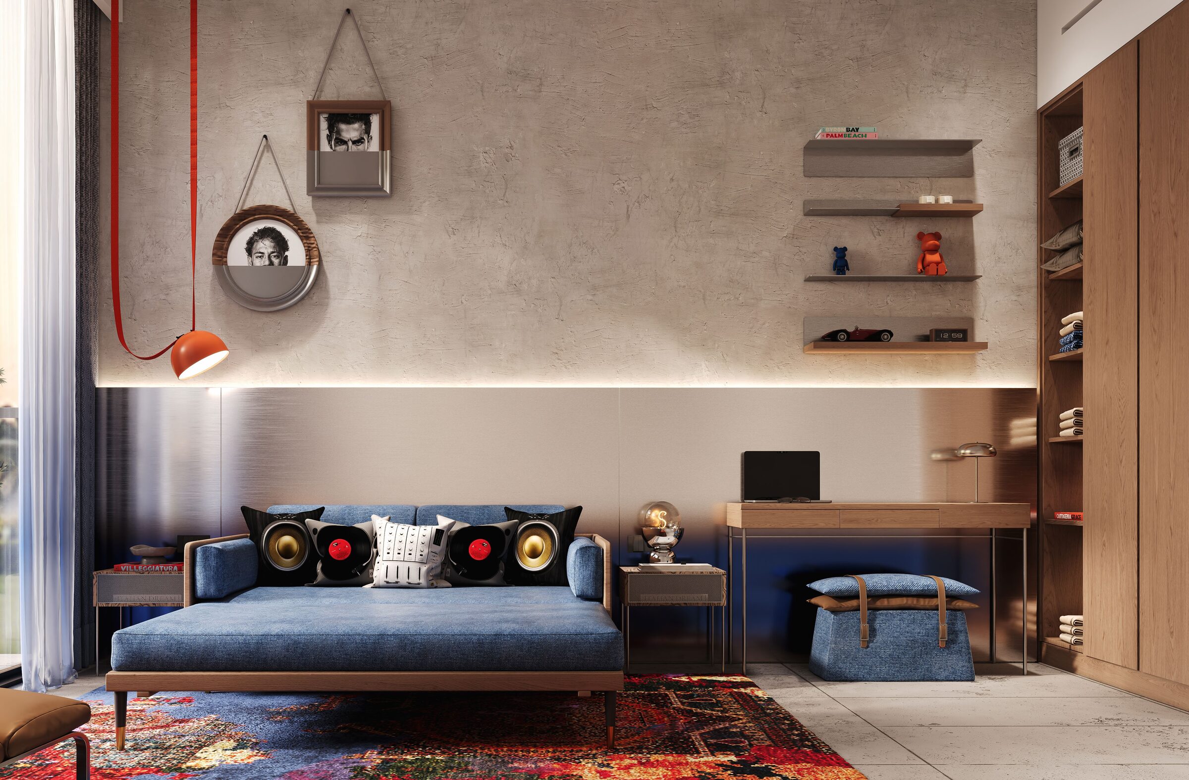 Studio arredato