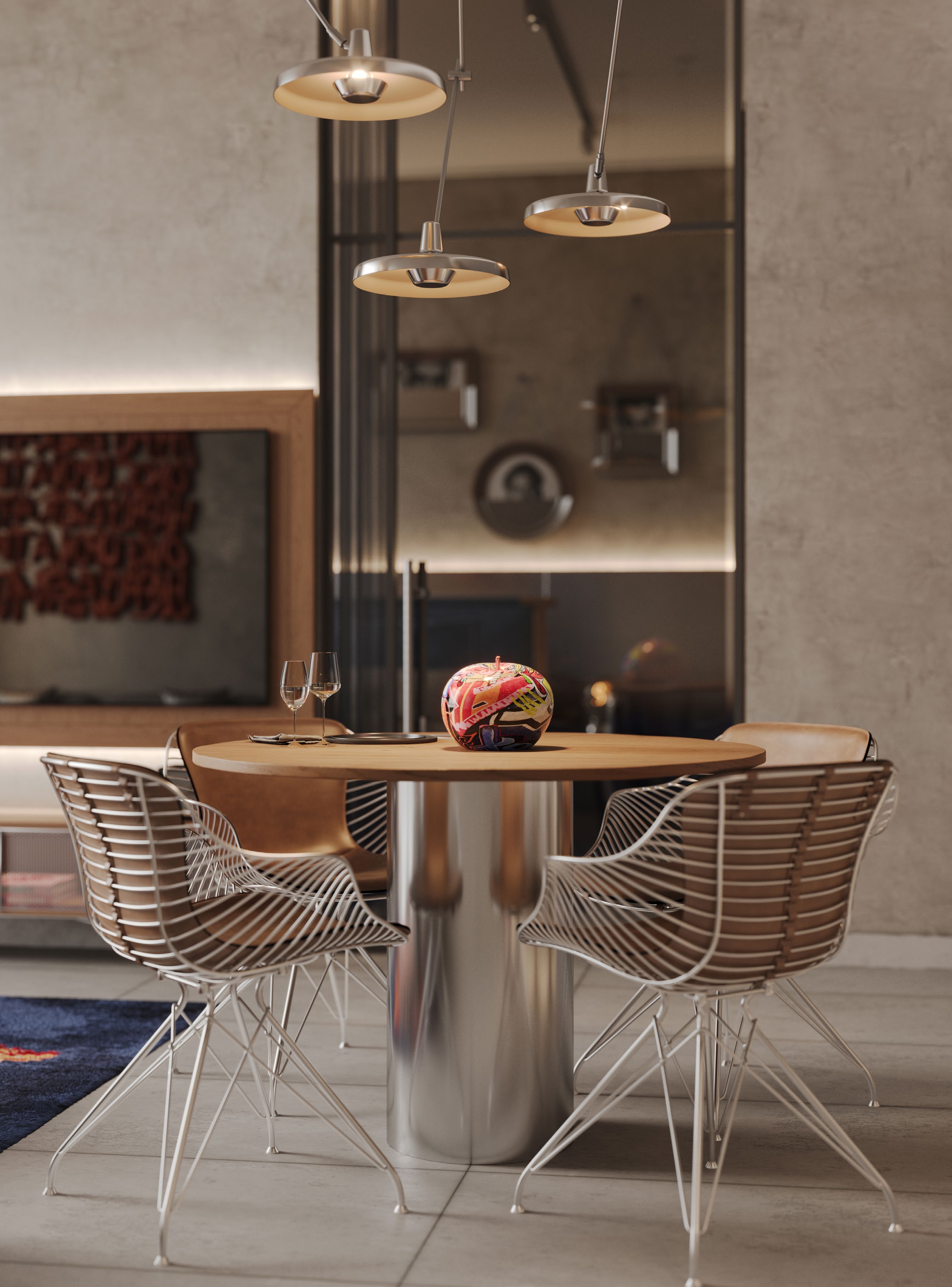 Cucina moderna attrezzata
