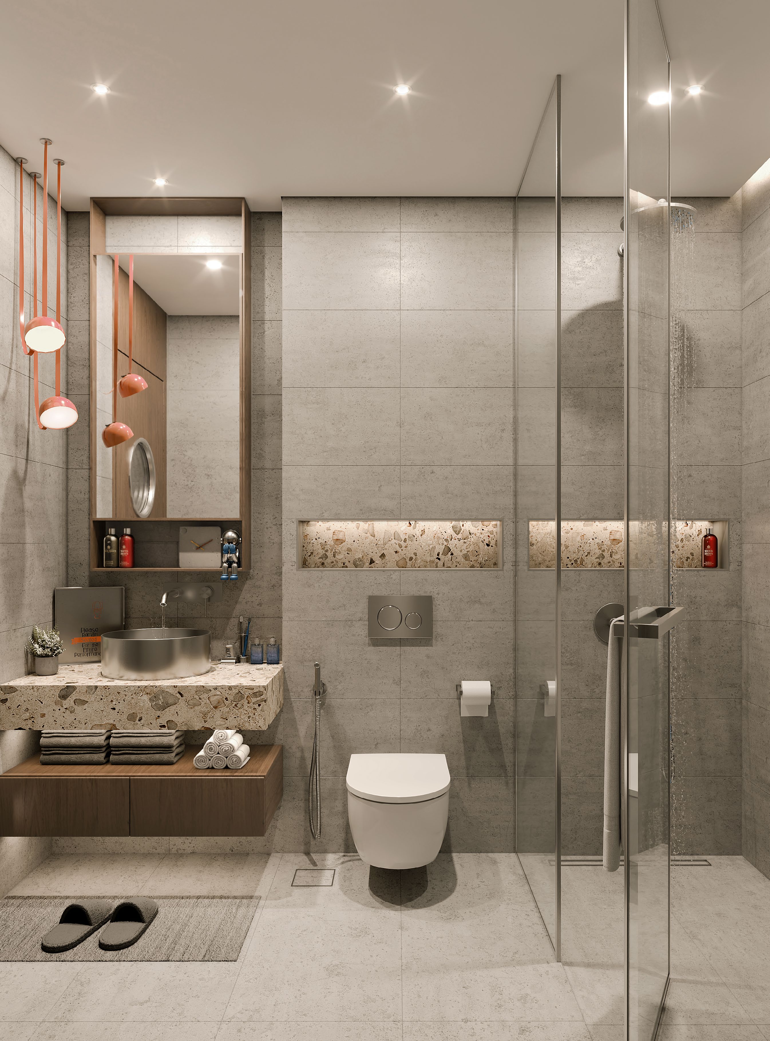 Bagno rifinito